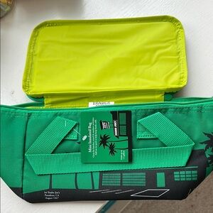 Green Trader Joe's Insulated Lunch Bag